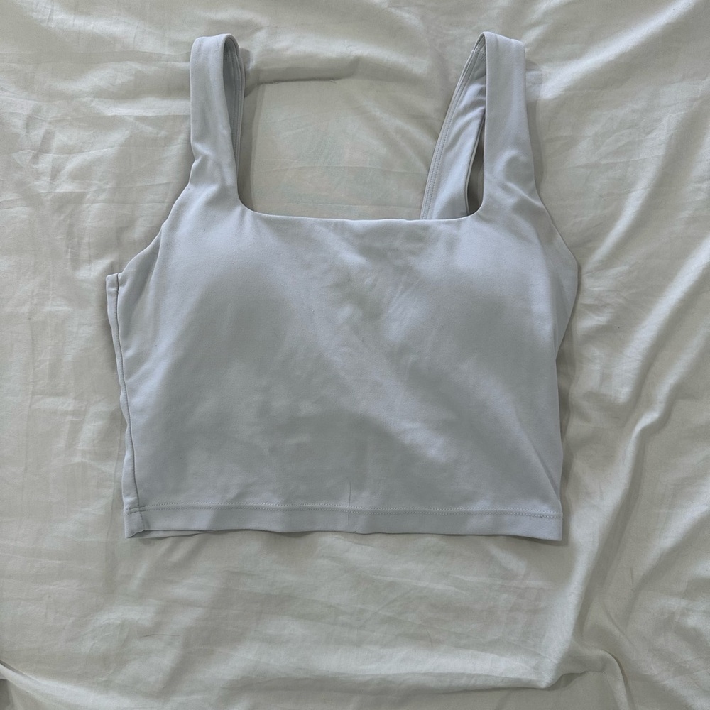 CRZ YOGA Light Gray Tank Top